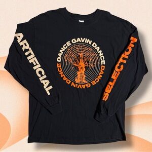 Dance Gavin Dance Artificial Selection Album Graphic Long Sleeve T-Shirt
